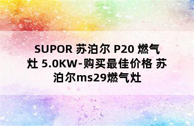 SUPOR 苏泊尔 P20 燃气灶 5.0KW-购买最佳价格 苏泊尔ms29燃气灶